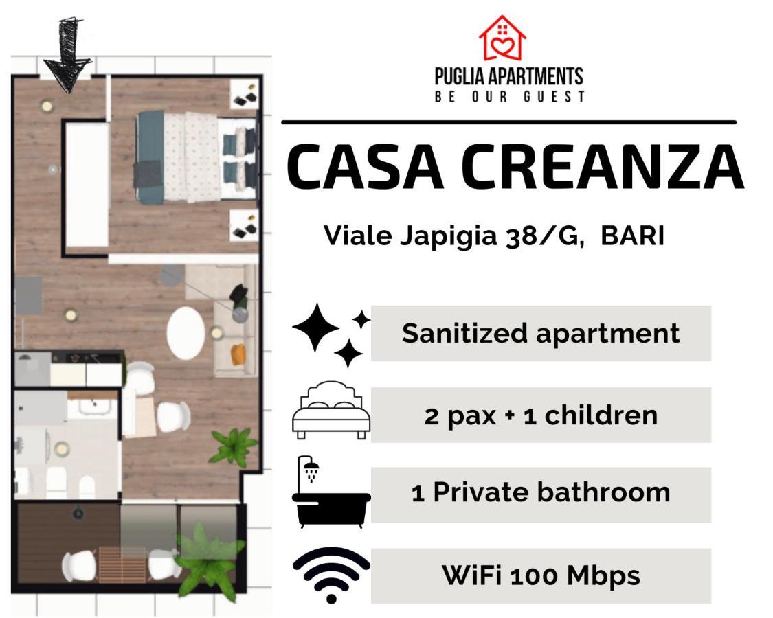 בארי Casa Creanza - Puglia Apartments מראה חיצוני תמונה